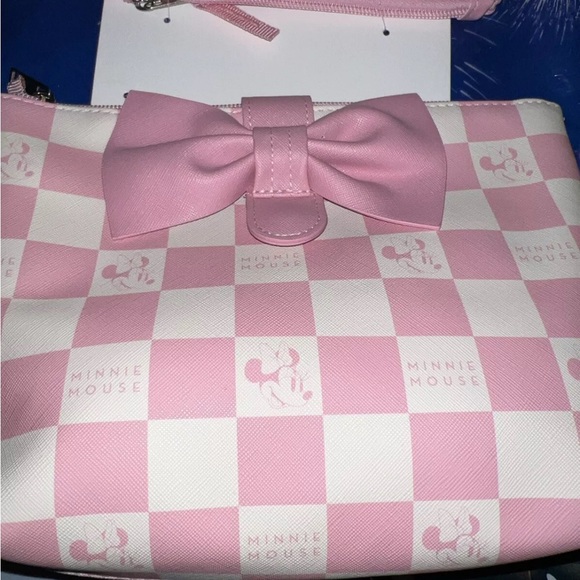 NWT Disney Minnie Mouse 2-Piece PINK Travel Organization Pouches - Picture 3 of 6